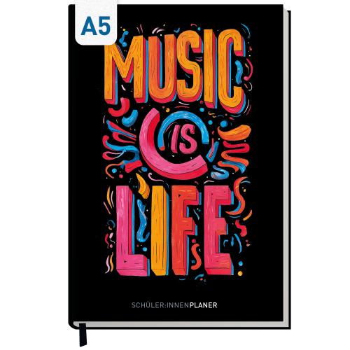 Artikelbild des Artikels “Schulstuff Schülerplaner A5 [Music is Life] “