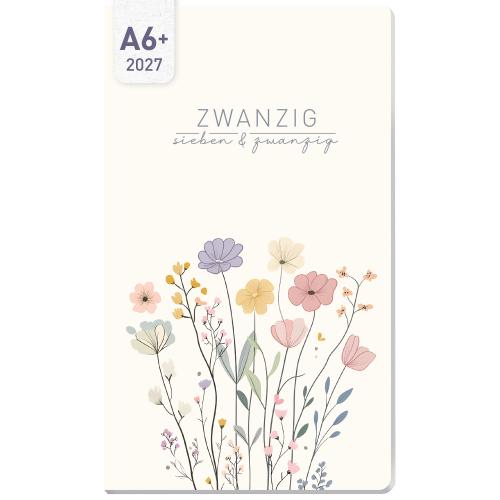 Artikelbild des Artikels “Monatskalender Pocket Slim A6+ 2027 [Flower Joy] “