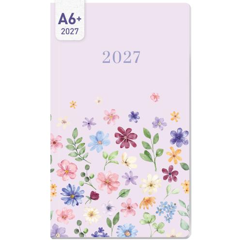 Artikelbild des Artikels “Monatskalender Pocket Slim A6+ 2027 [Lovely Flowers] “