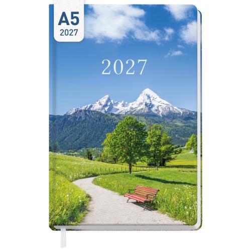 Artikelbild des Artikels “Großdruck-Kalender A5 2027 [Bergluft] “