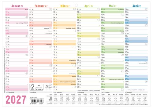 Artikelbild des Artikels “Tafelkalender 2027 A4 [Rainbow] “