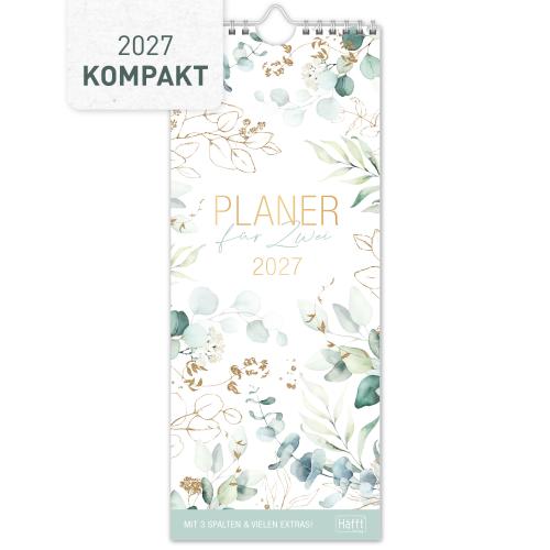 Artikelbild des Artikels “Planer für Zwei kompakt 2027 Wandkalender mit 3 Spalten “
