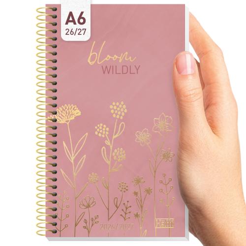 Artikelbild des Artikels “College-Timer A6 Slim 2026/2027 [Fine Flowers rosé] “
