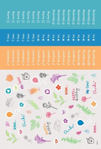 Artikelbild des Artikels “Stickerbogen Lehrerplaner Grundschule [Bogen 1] “
