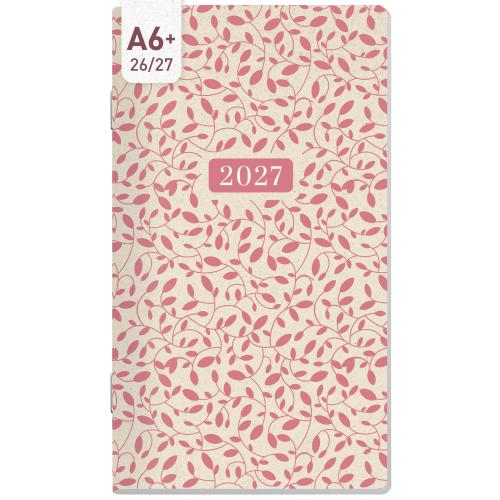 Artikelbild des Artikels “Monatskalender 2026/2027 Square A6+ Taschenkalender 17 Monate [Red Leaves] “