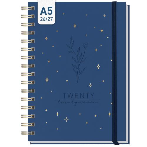 Artikelbild des Artikels “Lieblings-Timer A5 2026/2027 A5 auf Englisch (+ IT/FR/ES) [Night Flower] “