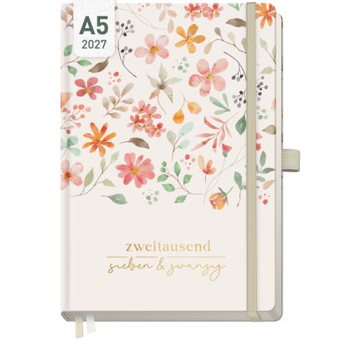 Artikelbild des Artikels “Wochen-Notiz-Kalender A5 2027 [Wild Blossoms] “