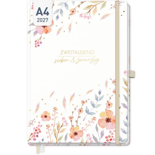 Artikelbild des Artikels “Wochen-Notiz-Kalender A4 2027 [Sweet Flowers] “