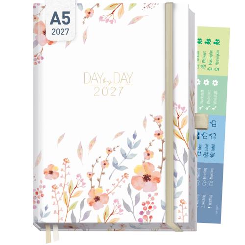 Artikelbild des Artikels “Organizer Day by Day Deluxe A5 [Sweet Flowers] “