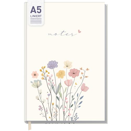 Artikelbild des Artikels “Trendstuff Notizbuch A5 liniert [Flower Joy] “