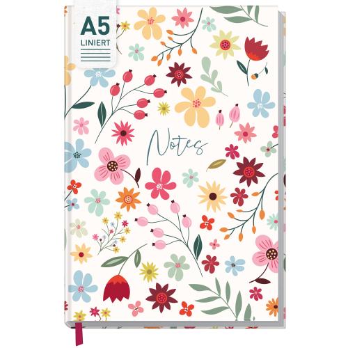 Artikelbild des Artikels “paper&you Notizbuch A5 liniert [Wild Flower] “