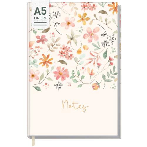 Artikelbild des Artikels “Trendstuff Notizbuch A5 liniert [Wild Blossoms] “