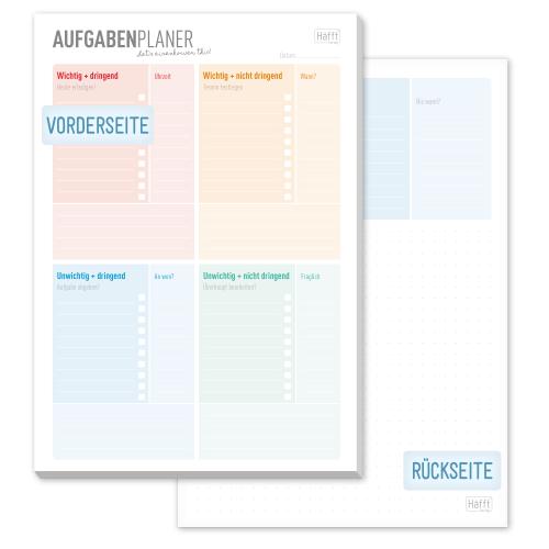 Artikelbild des Artikels “Block A5 Aufgabenplanung Eisenhower-Prinzip “