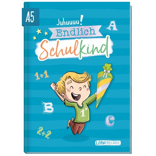 Artikelbild des Artikels “Endlich Schulkind A5 zur Einschulung [Blau] “