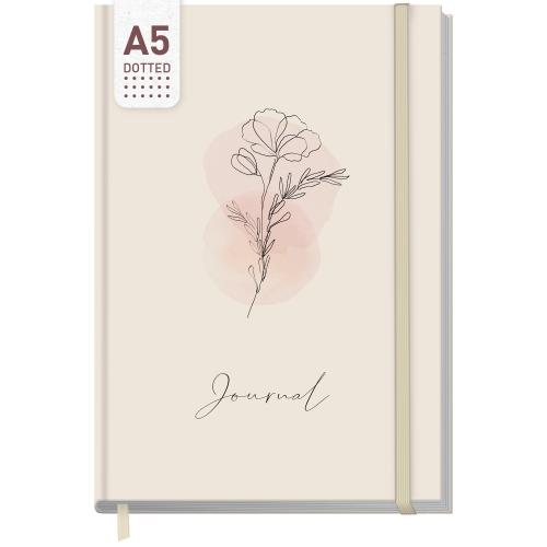 Artikelbild des Artikels “paper&you Journal dotted A5 [Dainty Flower] “
