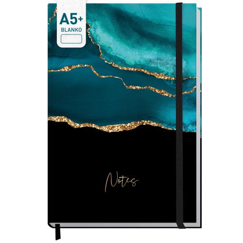 Artikelbild des Artikels “paper&you Notizbuch Classic A5+ blanko [Shiny Teal] “