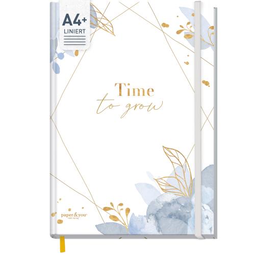 Artikelbild des Artikels “paper&you Notizbuch A4+ liniert [Time to Grow] “