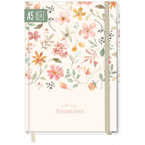 Artikelbild des Artikels “paper&you Adressbuch A5 [Wild Blossoms] “
