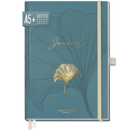 Artikelbild des Artikels “p&y Journal Premium dotted A5 [Blue Ginkgo] “