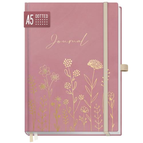 Artikelbild des Artikels “p&y Journal Premium dotted A5 [Fine Flowers rosé] “