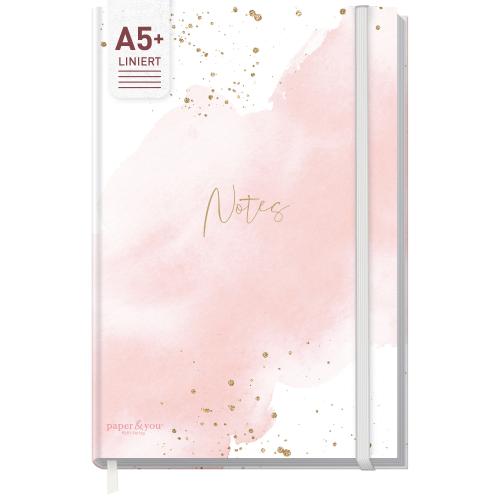 Artikelbild des Artikels “paper&you Notizbuch Classic A5+ liniert [Blush] “