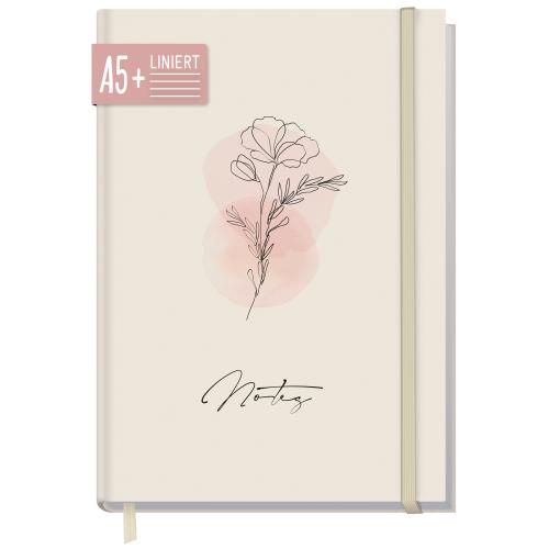 Artikelbild des Artikels “paper&you Notizbuch Classic A5+ liniert [Dainty Flowers] “