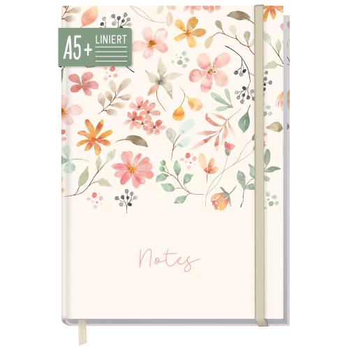 Artikelbild des Artikels “paper&you Notizbuch Classic A5+ liniert [Wild Blossoms] “