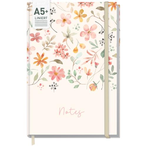 Artikelbild des Artikels “paper&you Notizbuch Classic A5+ liniert [Wild Blossoms] “