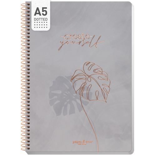 Artikelbild des Artikels “Bullet Journal dotted A5 mit Spiralbindung [Create Yourself] “