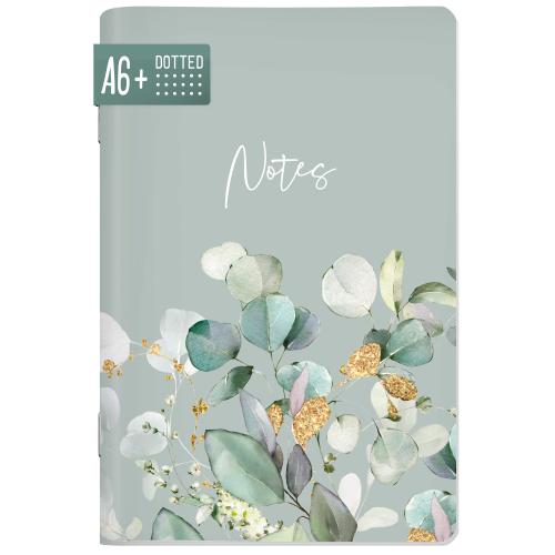 Artikelbild des Artikels “paper&you Notizheft A6+ dotted [Minty Leaves] “