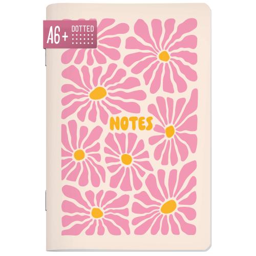 Artikelbild des Artikels “paper&you Notizheft A6+ dotted [Pink Flowers] “