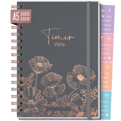 Artikelbild des Artikels “Häfft-Timer Fancy 2025/2026 A5 [Poppy] “
