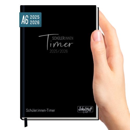 Artikelbild des Artikels “Schüler-Timer mini A6 2025/2026 [Black Edition] “