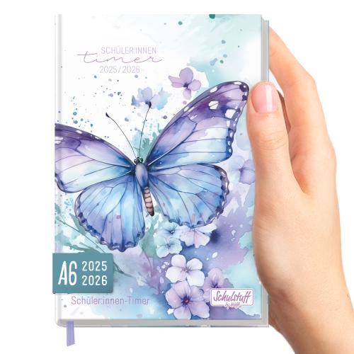 Artikelbild des Artikels “Schüler-Timer mini A6 2025/2026 [Butterfly] “