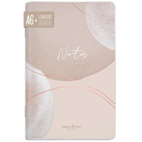 Artikelbild des Artikels “paper&you Notizheft A6+ liniert [Soft Beige] “