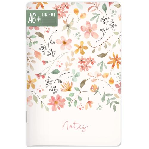Artikelbild des Artikels “paper&you Notizheft A6+ liniert [Wild Blossoms] “