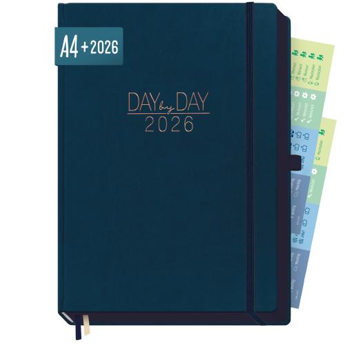 Artikelbild des Artikels “Organizer Day by Day Maxi A4+ 2026  [Nachtblau] “