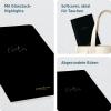Artikelbild 2 des Artikels “paper&you Notizheft Classic liniert A5 [Black Edition] “