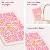 Artikelbild 2 des Artikels “paper&you Notizheft Classic liniert A5 [Pink Flowers] “
