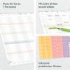 Artikelbild 2 des Artikels “Familienplaner XXL 2026/2027 Wandkalender mit 7 Spalten [Blattgold] “