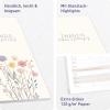Artikelbild 2 des Artikels “Monatskalender 2026/2027 A6+ Slim Taschenkalender [Flower Joy] “