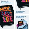 Artikelbild 2 des Artikels “Schulstuff Schülerplaner A5 [Music is Life] “