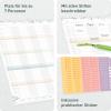 Artikelbild 2 des Artikels “Familienplaner XXL 2027 Wandkalender mit 7 Spalten [Blattgold] “