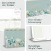 Artikelbild 2 des Artikels “Wochen-Tischkalender 2027 mit Aufsteller [Minty Leaves] “