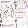 Artikelbild 2 des Artikels “Häfft-Timer Fancy Deluxe A5 2026/2027 [Pink Hearts] “