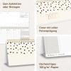 Artikelbild 2 des Artikels “Wochen-Tischkalender 2027 mit Aufsteller [Golden Hearts] “
