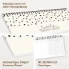 Artikelbild 2 des Artikels “Internationaler Wochen-Tischkalender quer 2027 [Golden Hearts] “