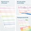 Artikelbild 2 des Artikels “Familienplaner kompakt 2027 Wandkalender mit 6 Spalten [Rainbow] “