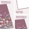 Artikelbild 2 des Artikels “paper&you Notizbuch A5 liniert [Berry Blossoms] “