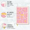 Artikelbild 2 des Artikels “paper&you Notizbuch A5 liniert [Pink Flowers] “